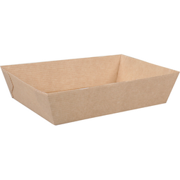 Depa® - ® Bak | Ersatzpapier | A50 | snackbak | 156x104x40mm | bruin | 50 stuks