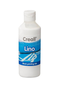 Creall - Linoleumverf creall lino wit 250ml | 1 fles | 6 stuks