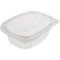 Klika - Bak | Gerecycled PET | 750ml | saladebak | 172x144x62mm | transparant | 500 stuks