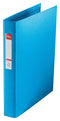Esselte - Ringband Vivida A4 4-rings O-mech 25mm PP blauw