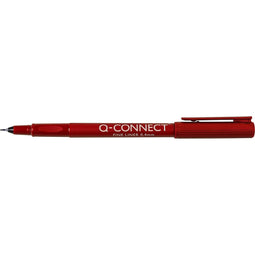 Q-CONNECT - Q-CONNECT fineliner, 0,4 mm, rood