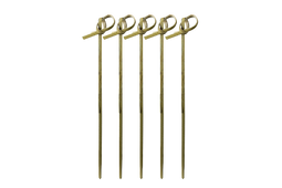 Klika - Bamboe prikker met knoop 15cm BIO | 100 stuks