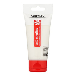 Talens Art Creation - Acrylverf tac 290 titaanbuff donker tube 75ml | Tube a 75 milliliter | 3 stuks