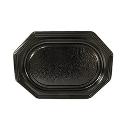 IEZZY horeca en cate - Cateringschaal 35cm rPET zwart | Seal a 10 stuk | 10 stuks