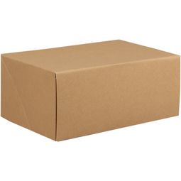 Klika - Gebaksdoos | karton | 21x14x9cm | bruin | 100 stuks