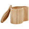 Beliani SALANTI - Salontafel set - Natuurlijk - Rotan