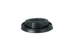 Klika - Koffiebeker deksels zwart Ø80mm | 1000 stuks