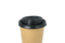 Klika - Koffiebeker deksels zwart Ø80mm | 1000 stuks