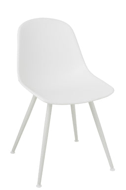 Jline Chair Bea Polypropylene White