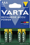 Varta - Batterij oplaadbaar 4xAAA 800mAh ready2use | Blister a 4 stuk | 10 stuks