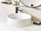 Beliani CALIG - Wastafel - Wit - ⌀ 40 cm - Keramiek