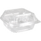 Klika - Bak | Gerecycled PET | saladebak | 152x152x76mm | transparant | 330 stuks
