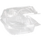 Klika - Bak | Gerecycled PET | saladebak | 152x152x76mm | transparant | 330 stuks