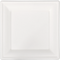 Depa® - ® Bord | vierkant | 1-vaks | bagasse (suikerrietpulp) | 16x16cm | wit | 50 stuks