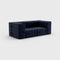 Curt-set 7 - E.g. Flexible 2-seater With Armrests - Dama - 0048 (dark Blue)