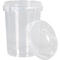 Klika - Pot | pP | 550ml | met deksel | Ø95mm | transparant | 347 stuks