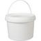 Klika - Emmer | PP | rond | 5l | wit | 25 stuks