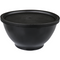 Ornamin - Schaal | reusable | onbreekbaar | sAN | rond | 800ml | 90mm | ∅170mm | zwart | 10 stuks