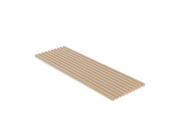 Klika - Papieren rietjes naturel 230x8mm BIO | 100 stuks
