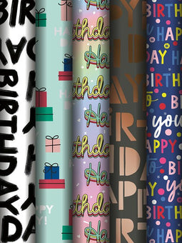 Stewo - Consumentenrollen happy bday | 60 stuks