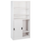 Beliani MUSCOVITE - Sideboard - Wit - Staal
