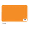 Folia Paper - Fotokarton Folia 2zijdig 50x70cm 300gr nr17 oranje | 10 stuks