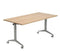 Universele klaptafel breed 120CM diep bladkleur Speciale Kleur framekleur Aluminium (RAL9006)