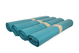 Klika - Vuilniszakken 120 liter 90x110cm 10 rollen met 25 zakken blauw | 250 stuks