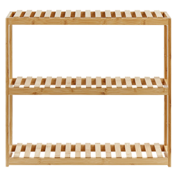 Beliani PADUCAH - Wandplank - Lichthout - Bamboe