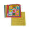 Papyrus - Vouwkartons vierkant 20x20cm 105gram assorti | Pak a 40 vel | 10 stuks
