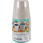 Goldplast - | Drinkbeker | Mineral | PP | reusable | onbreekbaar | 330ml | taupe | 6 stuks