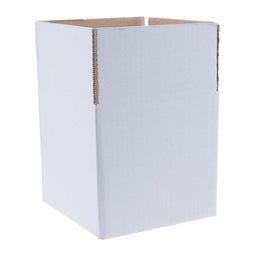 Klika - Kartonnen dozen enkelgolf 450 x 200 x 90 mm wit | 30 stuks