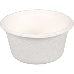Depa® - ® Schaal | sausbakje | bagasse (suikerrietpulp) | 55ml | wit | 50 stuks