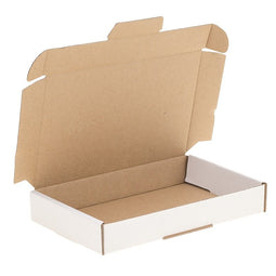 Klika - Brievenbusdoosjes 181 x 115 x 28 mm (a6 formaat) wit | 51 stuks