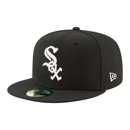 Chicago White Sox Authentic On Field Game Black 59FIFTY Cap - 7 1/4