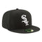 Chicago White Sox Authentic On Field Game Black 59FIFTY Cap - 7 1/4