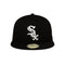 Chicago White Sox Authentic On Field Game Black 59FIFTY Cap - 7 1/4