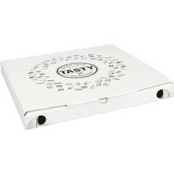 Klika - Pizzadoos | TASTY | golfkarton | 32x32x3cm | vegetale | wit | 150 stuks