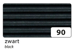 Folia Paper - Golfkarton Folia E-golf 50x70cm 250gr nr90 zwart | 10 stuks