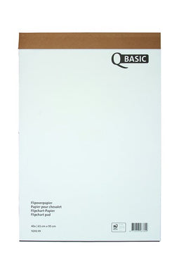Qbasic - Flipoverpapier 65x98cm 50 vel ongevouwen