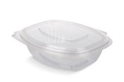 Klika - Saladebakje met klapdeksel 750 ml BIO | 56 stuks