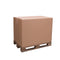 Klika - Palletdozen voor europallet dubbelgolf 1185 x 785 x 870 mm bruin | 10 stuks