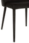 Jline Chair Charlotte Textile/metal Black