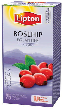 Lipton Tea Company - thee, rozebottel, pak van 25 zakjes