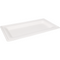 Depa® - ® Bord | rechthoekig | 1-vaks | bagasse (suikerrietpulp) | 26x13cm | wit | 50 stuks