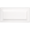 Depa® - ® Bord | rechthoekig | 1-vaks | bagasse (suikerrietpulp) | 26x13cm | wit | 50 stuks