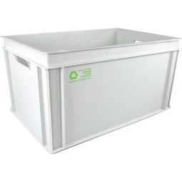 Klika - Bak | HDPE | open handgreep | transportbak | 600x400x325mm | grijs | 1 stuks