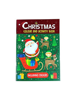 Office - Kleur- en activiteitenboek a4 kerst | 24 stuks