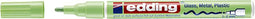 Edding - Viltstift edding 751 lak rond 1-2mm pastel groen | 10 stuks