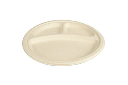 IEZZY horeca en cate - Bord iezzy 260mm 3v suikerriet pfas-vrij naturel